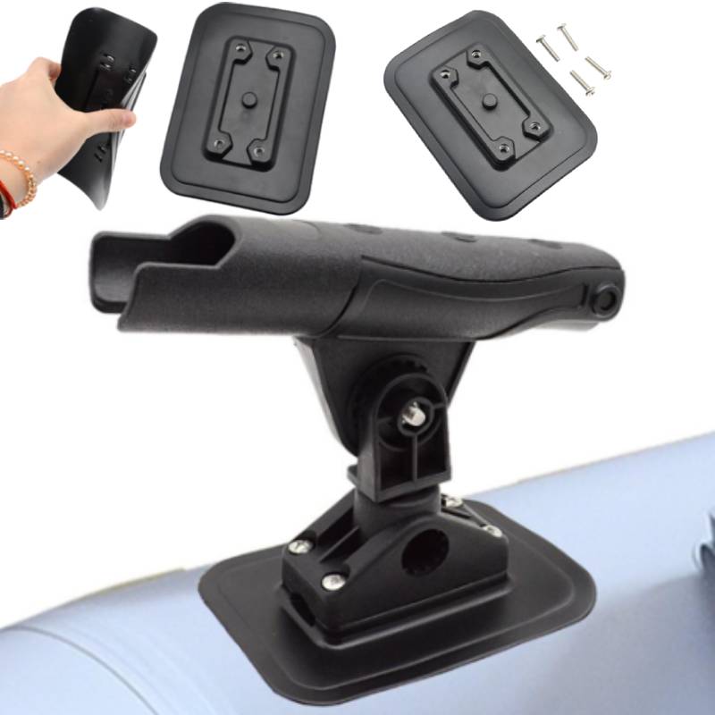1세트 풍선 보트 낚싯대 홀더 고정 베이스 PVC 접착 - Fishing Kayak Fish Finder Mount 리뷰 및 가격
