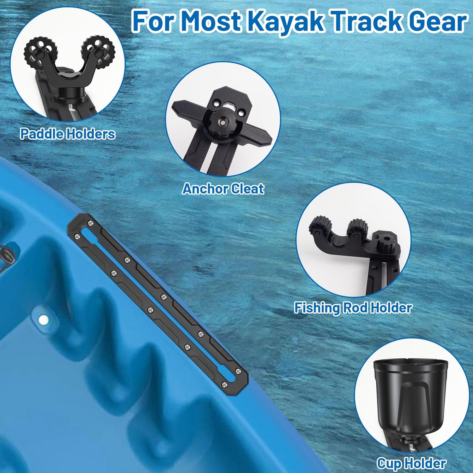 2피스 카약 트랙 레일, 카약 로우 프로파일 트랙 액세 - Fishing Kayak Anchor 리뷰 및 가격