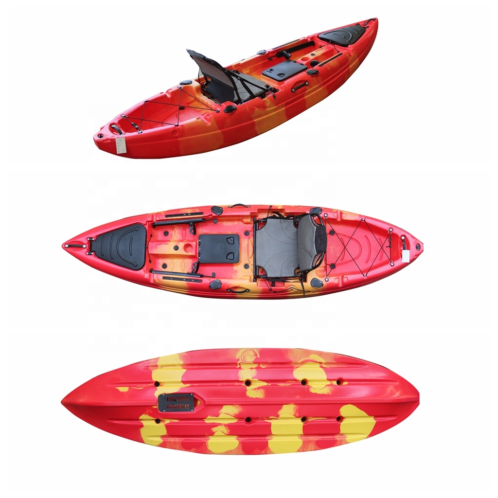 10피트 한 사람은 판매용 방향타 시스템이 있는 최고  - Fishing Kayak Sit In 리뷰 및 가격