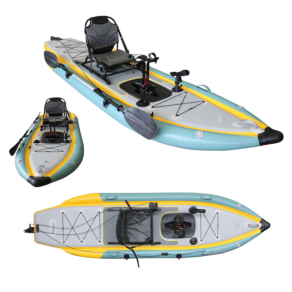 페달 추진 접이식 풍선형 PVC 싯온탑 낚시 카약 3. - Fishing Kayak Sit In 리뷰 및 가격