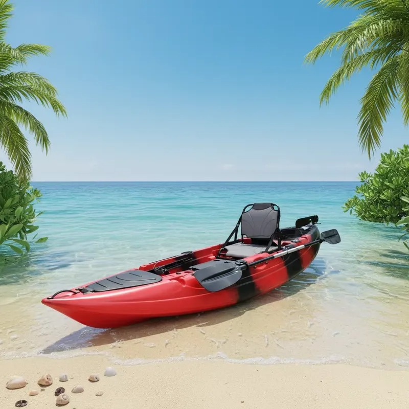 10피트 싱글 시트 낚시용 패들 카약 (전동 모터 장착 - Fishing Kayak Sit In 리뷰 및 가격