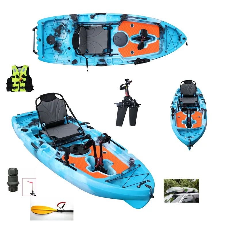 바이킹 오션 싱글 시트온탑 HDPE 플라스틱 선체 플랩 - Fishing Kayak Sit In 리뷰 및 가격
