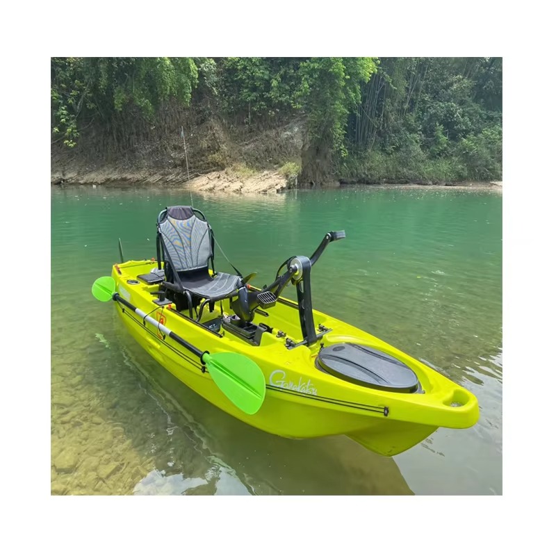 전문가용 시트온탑 페달식 바다 낚시 카약 (러더 포함) - Fishing Kayak Sit In 리뷰 및 가격